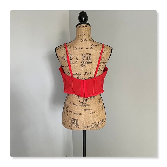 Auden Intimates Rhinestone Corset Bra Sz XXL - Picture 7 of 9